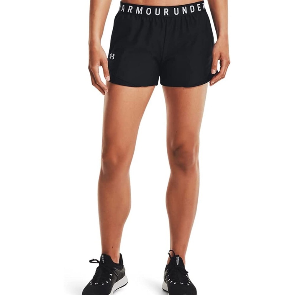 Under Armour Shorts Neutral Black Running Athletic Medium M